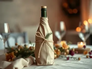 Jak zapakować butelkę wina na prezent ślubny?
