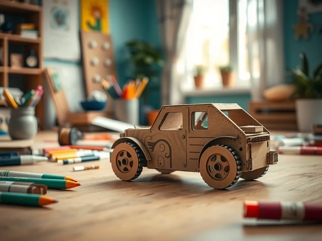 Zabawki z kartonu – jak zrobić?