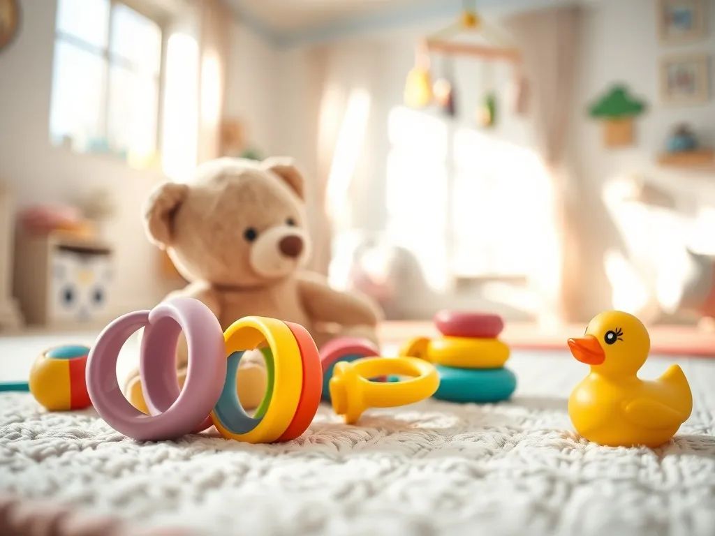 Kiedy dziecko chwyta zabawki?