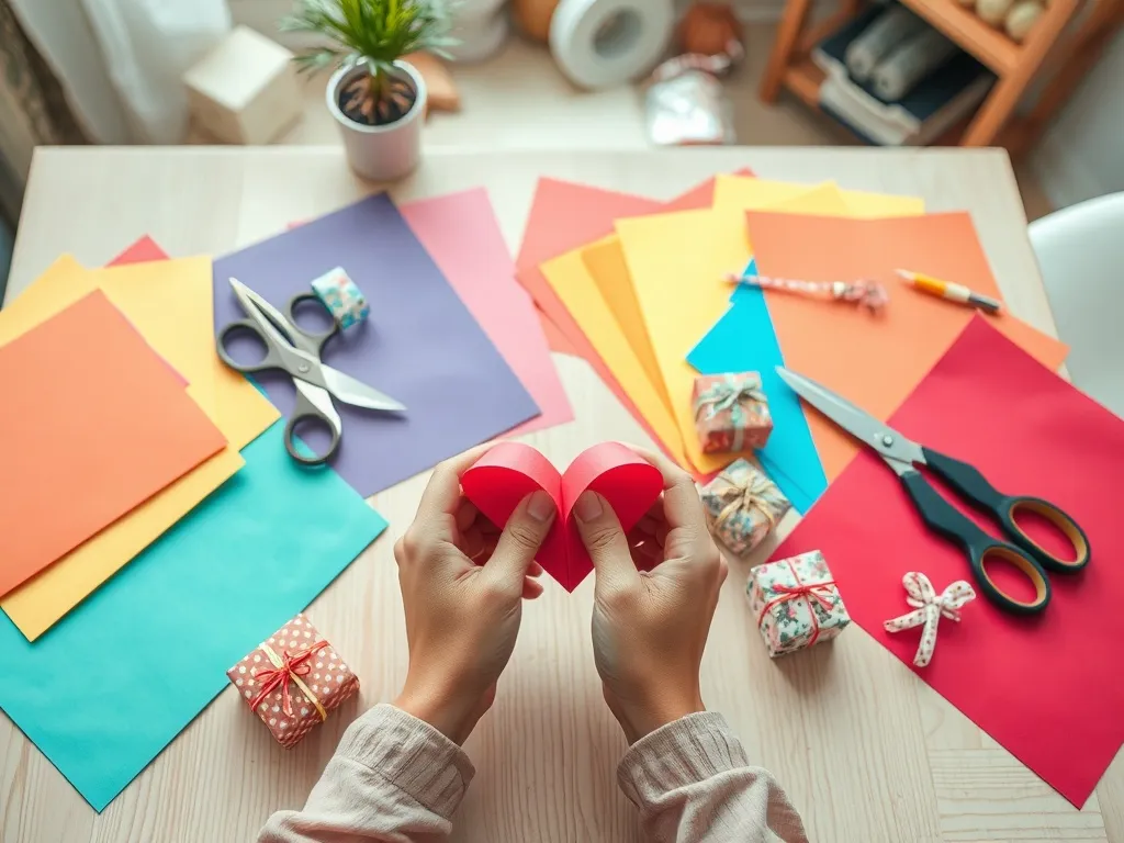 Jak zrobić prezent z papieru dla mamy?